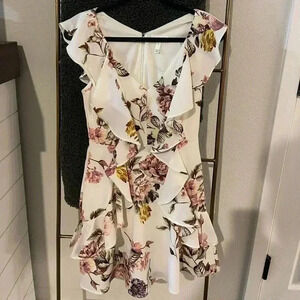 Leith Mini Floral‎ Ruffle Dress